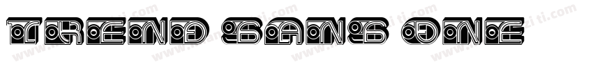 Trend Sans One字体转换